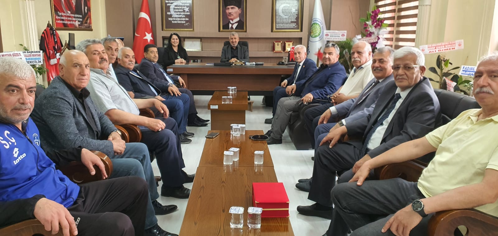 ASKF'den Karkamış Belediye Başkanı Güzel'e ziyaret