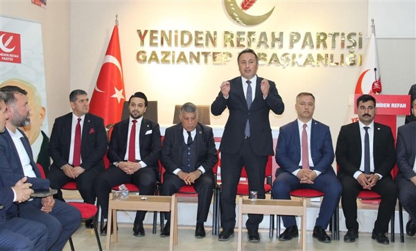 Yeniden Refah Partisi Gaziantep teşkilatında bayramlaşma