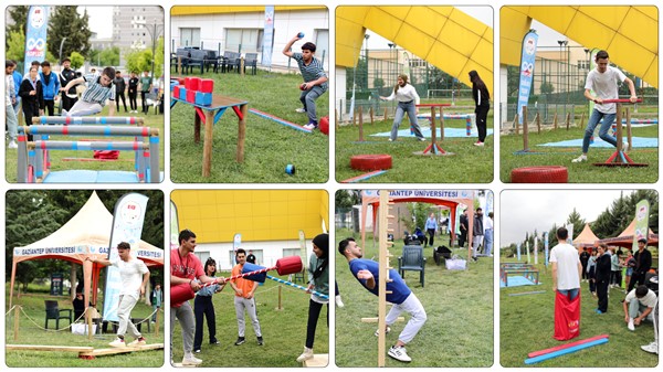 GAÜN Spor Bilimleri Fakültesi'nden sağlıklı yaşam parkuru etkinliği