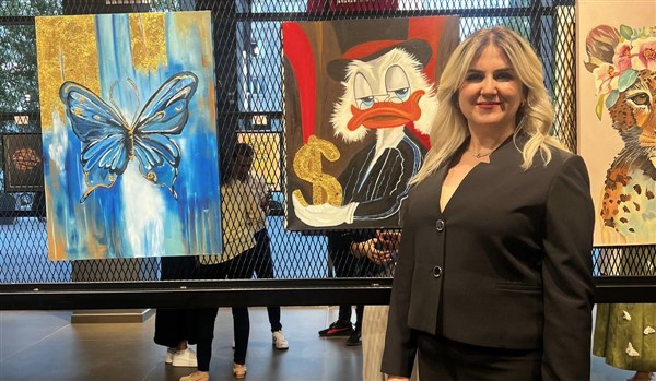 Yağlı Boya ve Ebru Sergisi Sanatseverlerle Buluştu