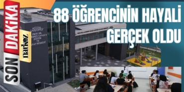 GASMEK ile 88 öğrencinin Tıp Fakültesi hayali gerçek oldu