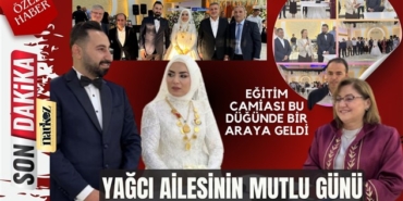 Yağcı ailesinin mutlu günü