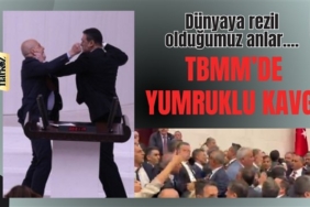 Meclis'te yumruk yumruğa kavga