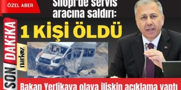 Silopi'de servis aracına saldırı