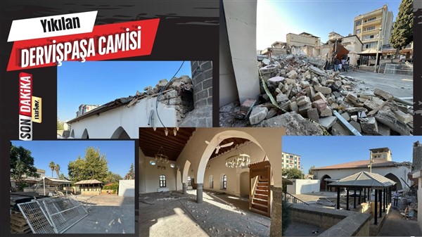 Tarihi Camiyi Yerle Bir Ettiler