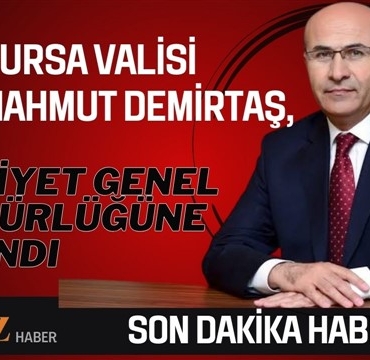 Vali Mahmut Demirtaş, Emniyet Genel Müdürlüğüne atandı