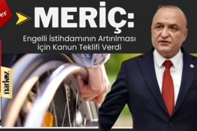 CHP'li Meriç Engelli İstihdamının Artırılması İçin Kanun Teklifi Verdi