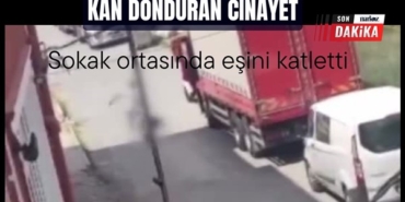 Korkunç Cinayet! Sokak Ortasında kocası tarafından vurularak öldürüldü