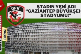 Gaziantep Büyükşehir Belediyesi, Gaziantep FK'ya sponsor oldu