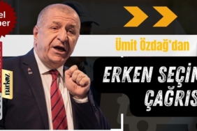 Ümit Özdağ İzmir'den erken seçim çağrısı yaptı