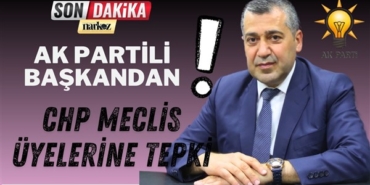 AK Parti Şehitkamil İlçe Başkanı'ndan sert tepki!
