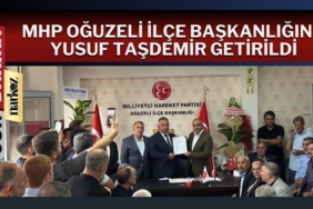 Yusuf Taşdemir, MHP Oğuzeli İlçe Başkanlığına atandı