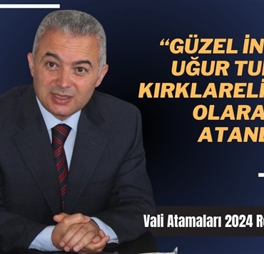 Şahinbey'in güzel insanı Uğur Turan Kırklareli Valisi oldu