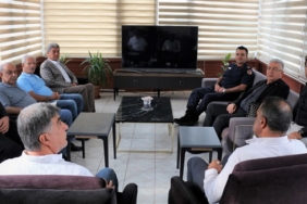 NTO'dan Nizip Jandarma Komutanı Binbaşı Can Sercan Altay'a Hayırlı Olsun Ziyareti