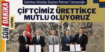 Şahinbey Belediyesi'nden çiftçilere tohum ve gübre desteği