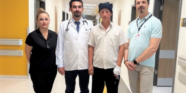 Gaziantep Şehir Hastanesi'nde kapalı yöntemle yapılan kalp ameliyatıyla hayata tutundu