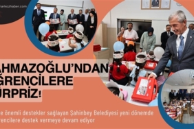 Şahinbey Belediyesi öğrencilerin yüzünü güldürmeye devam ediyor