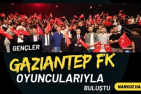Başkan Tahmazoğlu gençleri Gaziantep FK oyuncularıyla buluşturdu