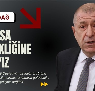 Prof. Dr. Ümit Özdağ, “Türkiye devleti ülkesi ve milleti ile bölünmez bütünlüğüdür”