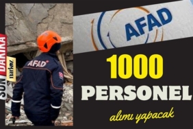 AFAD, 1000 personel alımı yapacak