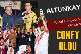 8. Altunkaya Futbol Turnuvası'nın şampiyonu Confy oldu 