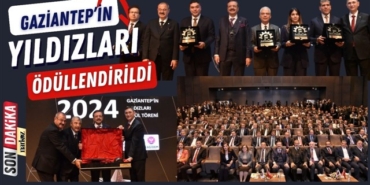 GSO Gaziantep'in Yıldızları Ödül Töreni Gerçekleştirildi