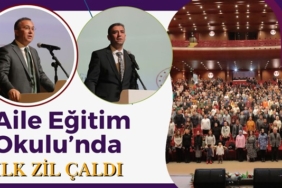 Aile Eğitim Okulunda İlk Zil Çaldı