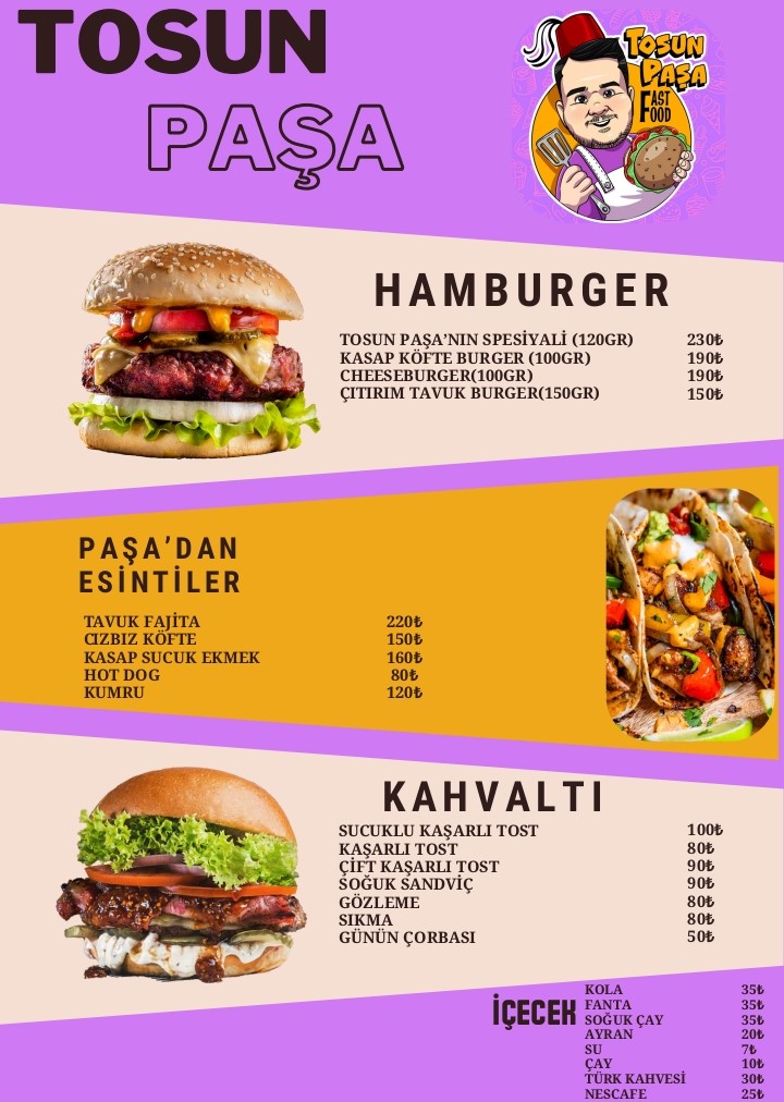 Tosun Paşa Fast Food, Gaziantep'te açıldı