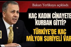 Ali Yerlikaya açıkladı! Türkiye'de kaç milyon Suriyeli var?