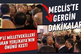 TBMM'de gergin anlar! CHP milletvekilleri, Ali Yerlikaya'nın önünü kesti