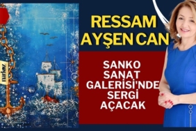Ressam Ayşen Can, SANKO Sanat Galerisi'nde sergi açacak