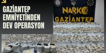 Gaziantep'te 3 milyon 204 bin uyuşturucu hap ele geçirildi: 5 tutuklama
