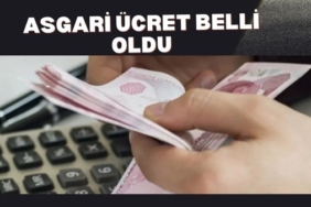 Asgari Ücret  belli oldu
