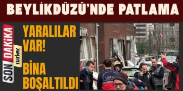 Beylikdüzü'nde 14 katlı binada patlama!
