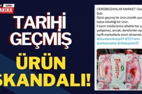 gaziantep haberler, tarihi geçmiş ürün