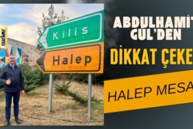 Abdulhamit Gül'ün Halep Mesajı