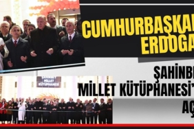 Cumhurbaşkanı Erdoğan, Türkiye'nin ikinci büyük kütüphanesi "Şahinbey Millet Kütüphanesi" açılışını yaptı