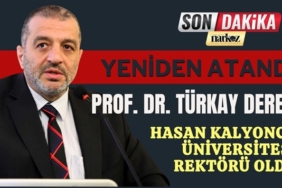 Prof. Dr. Türkay Dereli, Hasan Kalyoncu Üniversitesi Rektörlüğüne atandı