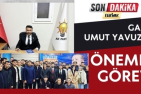 Gazi Umut Yavuz'a önemli görev
