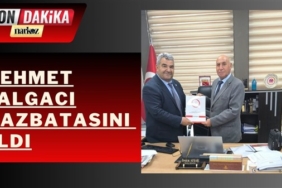 Mehmet Dalgacı Mazbatasını Aldı