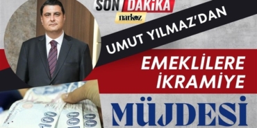 Umut Yılmaz'dan Şehitkamil'deki Emeklilere Yılbaşı İkramiyesi