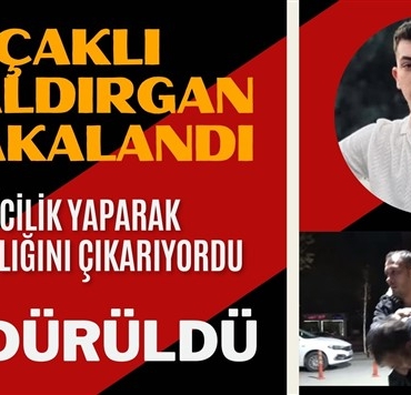 Bıçaklı saldırganlar yakalandı