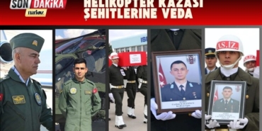 Helikopter Kazası Şehitlerine Veda