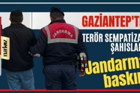 Gaziantep'te terör sempatizanı şahıslara Jandarma baskını