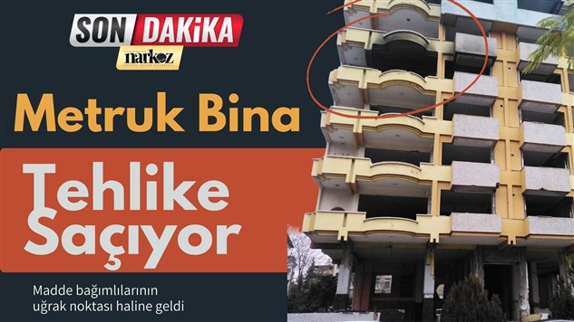 metruk bina, gaziantep haberler, deprem, gaziantep son dakika, narkoz haber