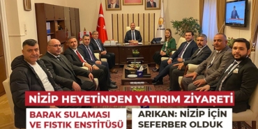 Nizip heyetinden yatırım ziyareti