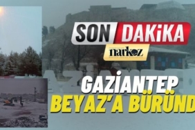 Gaziantep Beyaz'a Büründü!