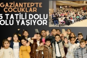 Gaziantep'te Çocuklar 15 Tatili Dolu Dolu Yaşıyor