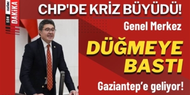 CHP'de kriz büyüdü! Genel Merkez düğmeye bastı
