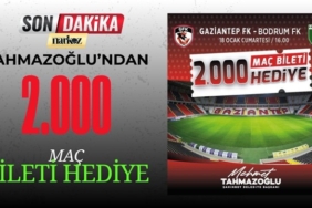 Gaziantep FK Taraftarlarına Müjde! Şahinbey Belediyesi'nden 2000 bilet!